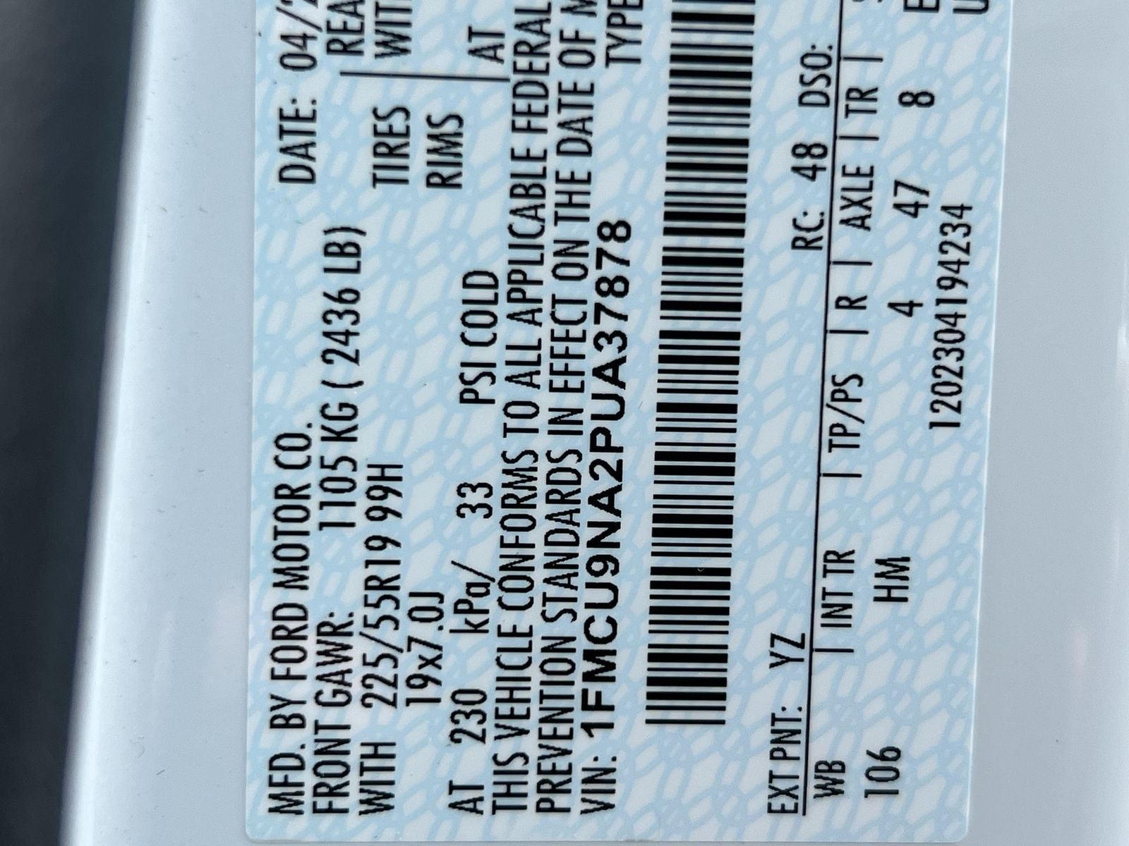 Thumbnail: 2023 Ford Escape - 37