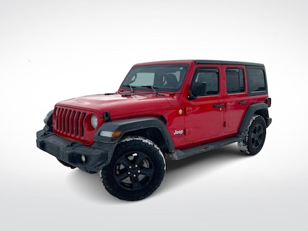 Used 2020 Jeep Wrangler Unlimited Sport S SUV in Troy, MI
