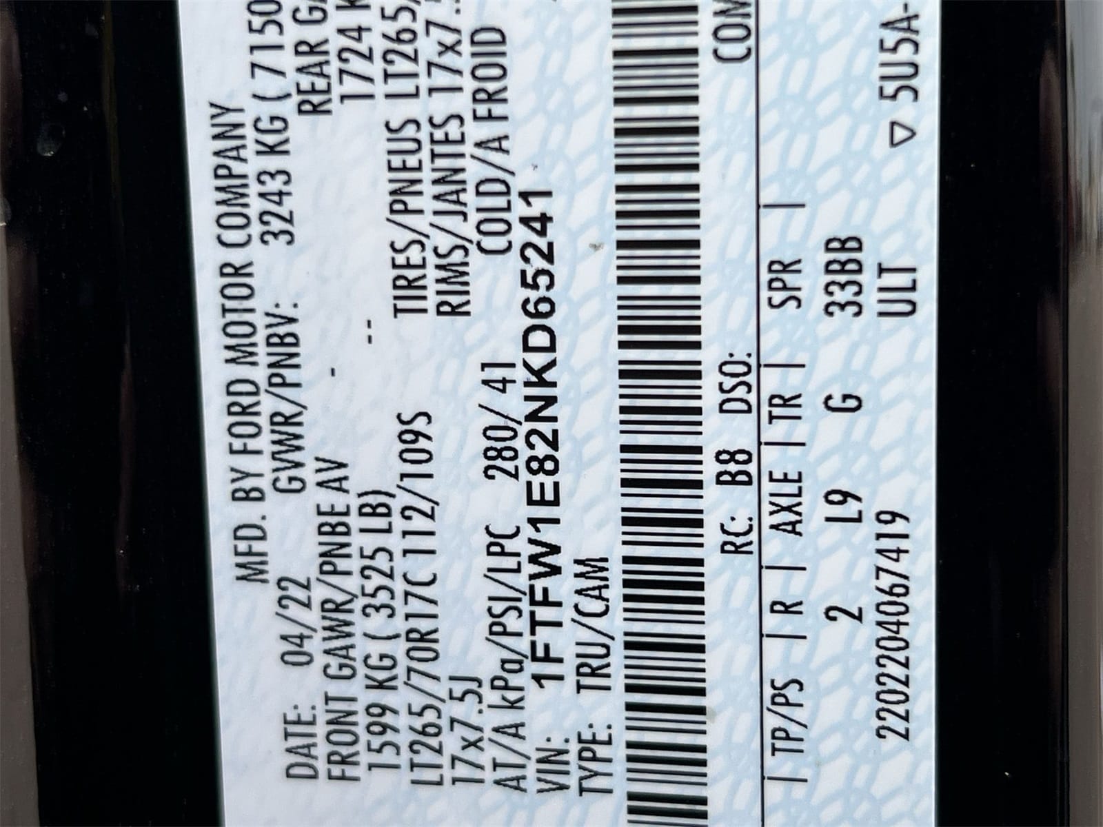 Thumbnail: 2022 Ford F-150 - 37