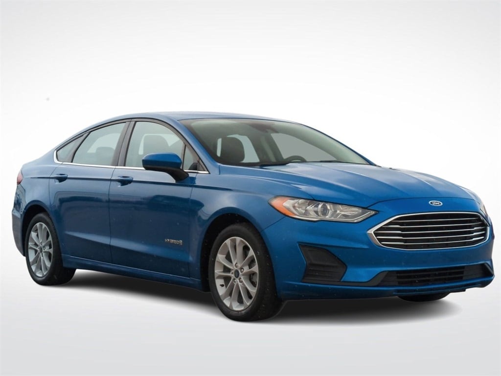 Used 2019 Ford Fusion Hybrid SE with VIN 3FA6P0LU8KR167025 for sale in Troy, MI