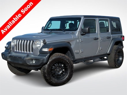 Used 2018 Jeep Wrangler Unlimited Sport SUV in Troy, MI