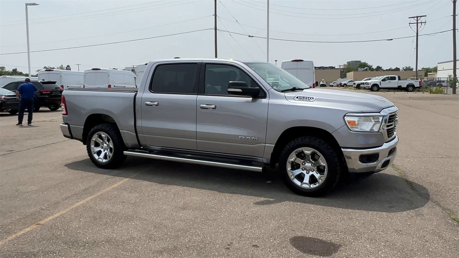 Used 2020 RAM Ram 1500 Pickup Big Horn/Lone Star with VIN 1C6SRFFT5LN242106 for sale in Troy, MI