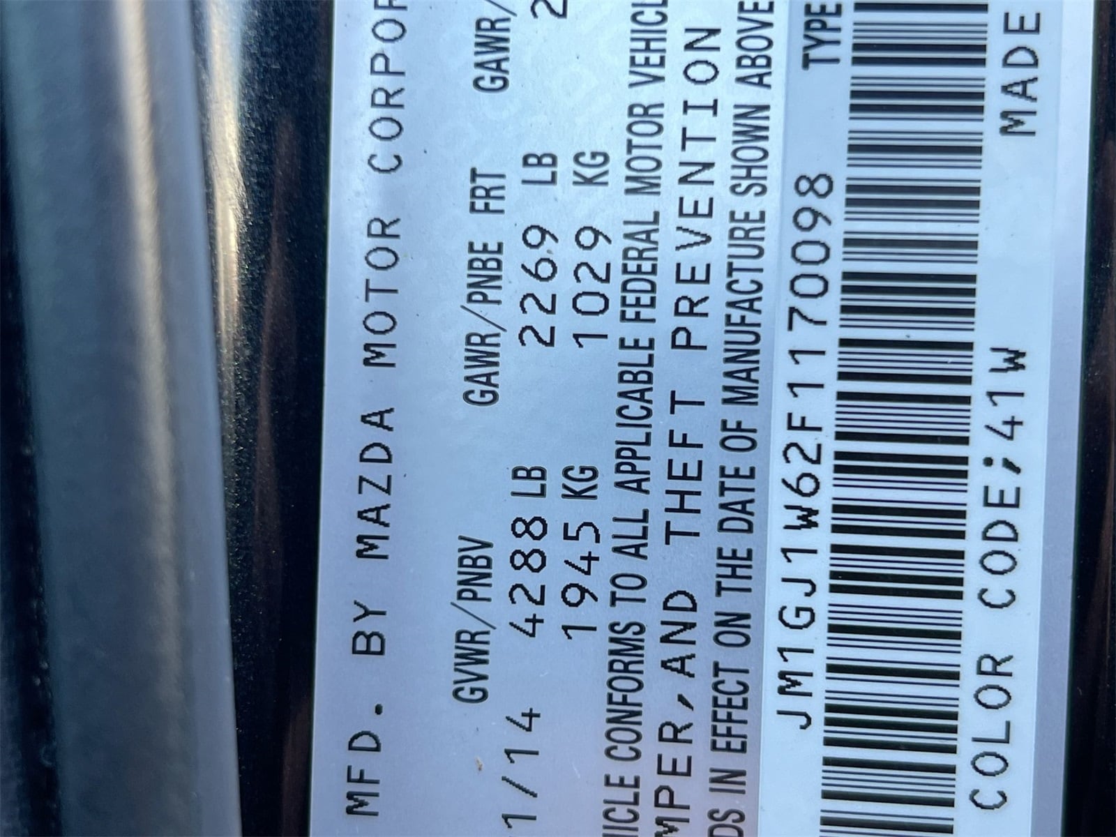 Thumbnail: 2015 Mazda Mazda6 - 36