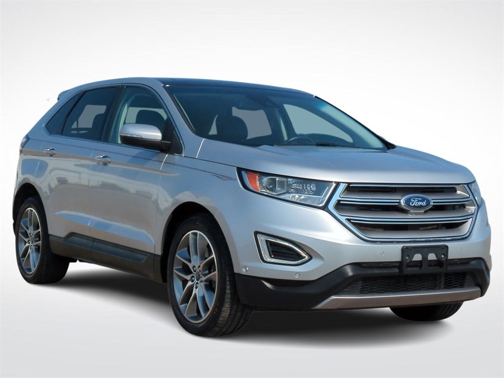 Used 2016 Ford Edge Titanium with VIN 2FMPK4K86GBB61489 for sale in Troy, MI