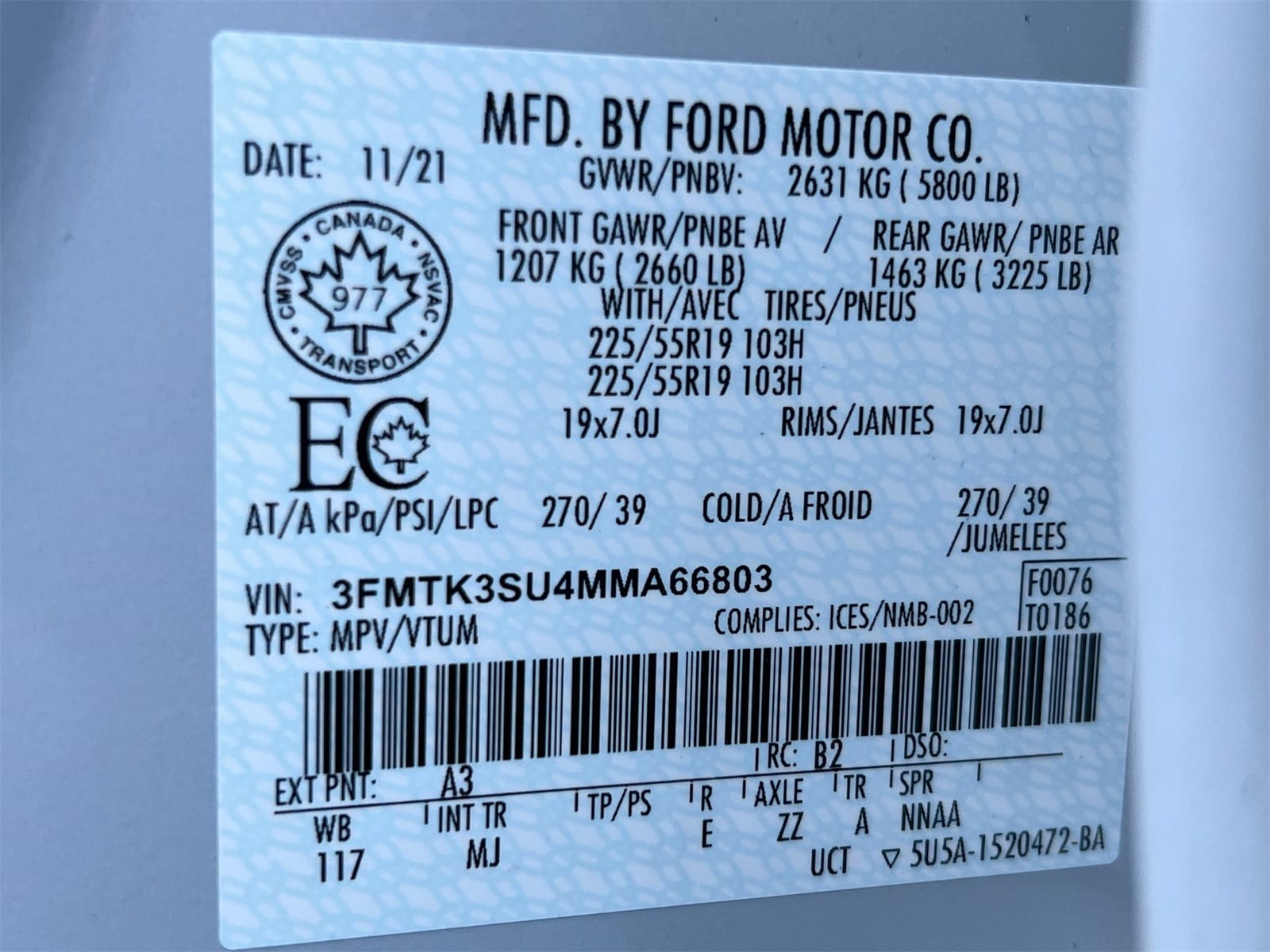 Thumbnail: 2021 Ford Mustang Mach-E - 36