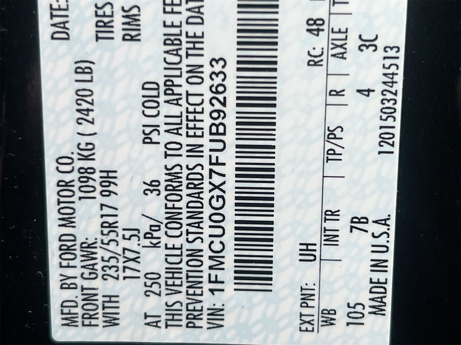 Thumbnail: 2015 Ford Escape - 36