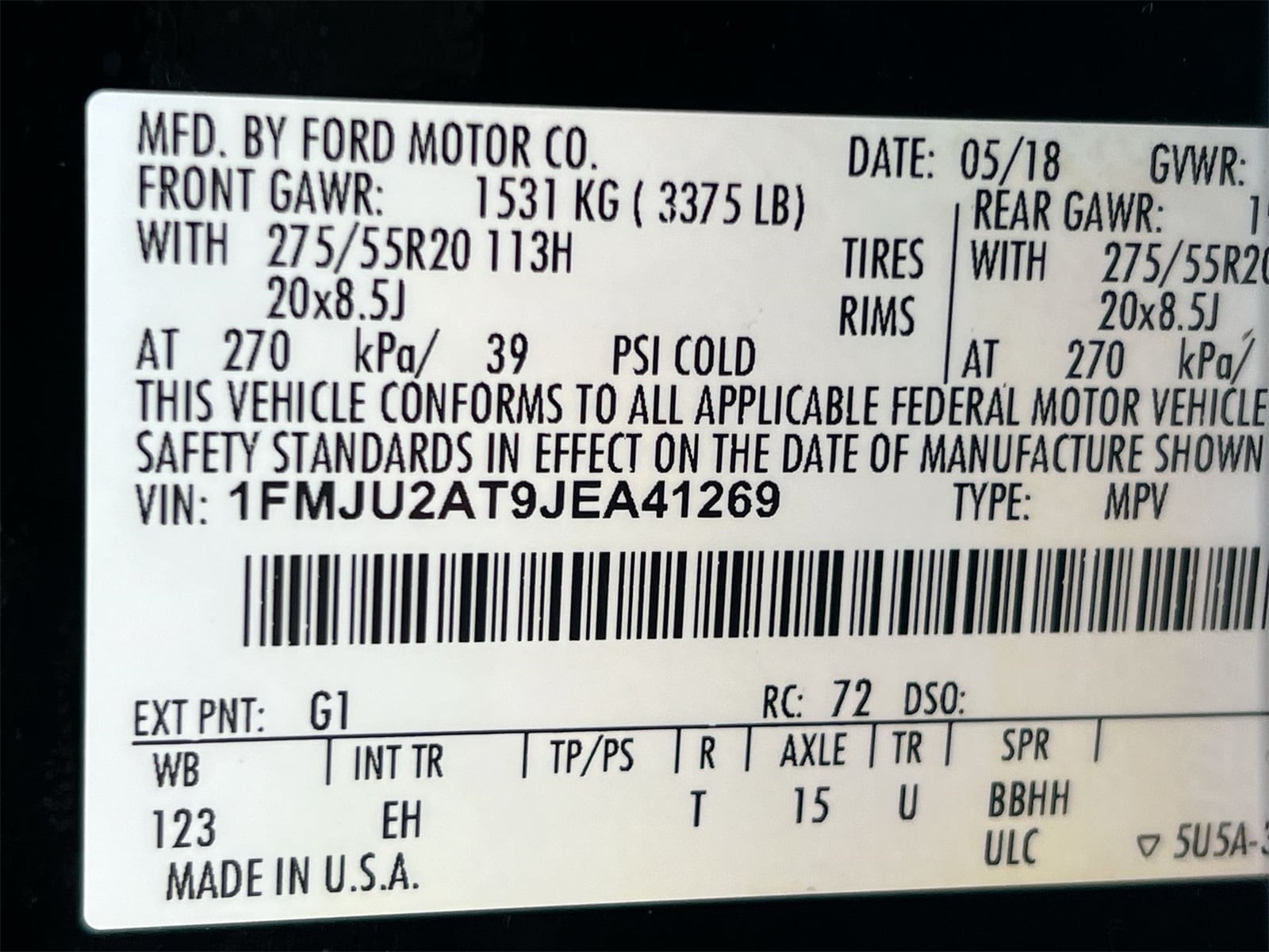 Thumbnail: 2018 Ford Expedition - 35