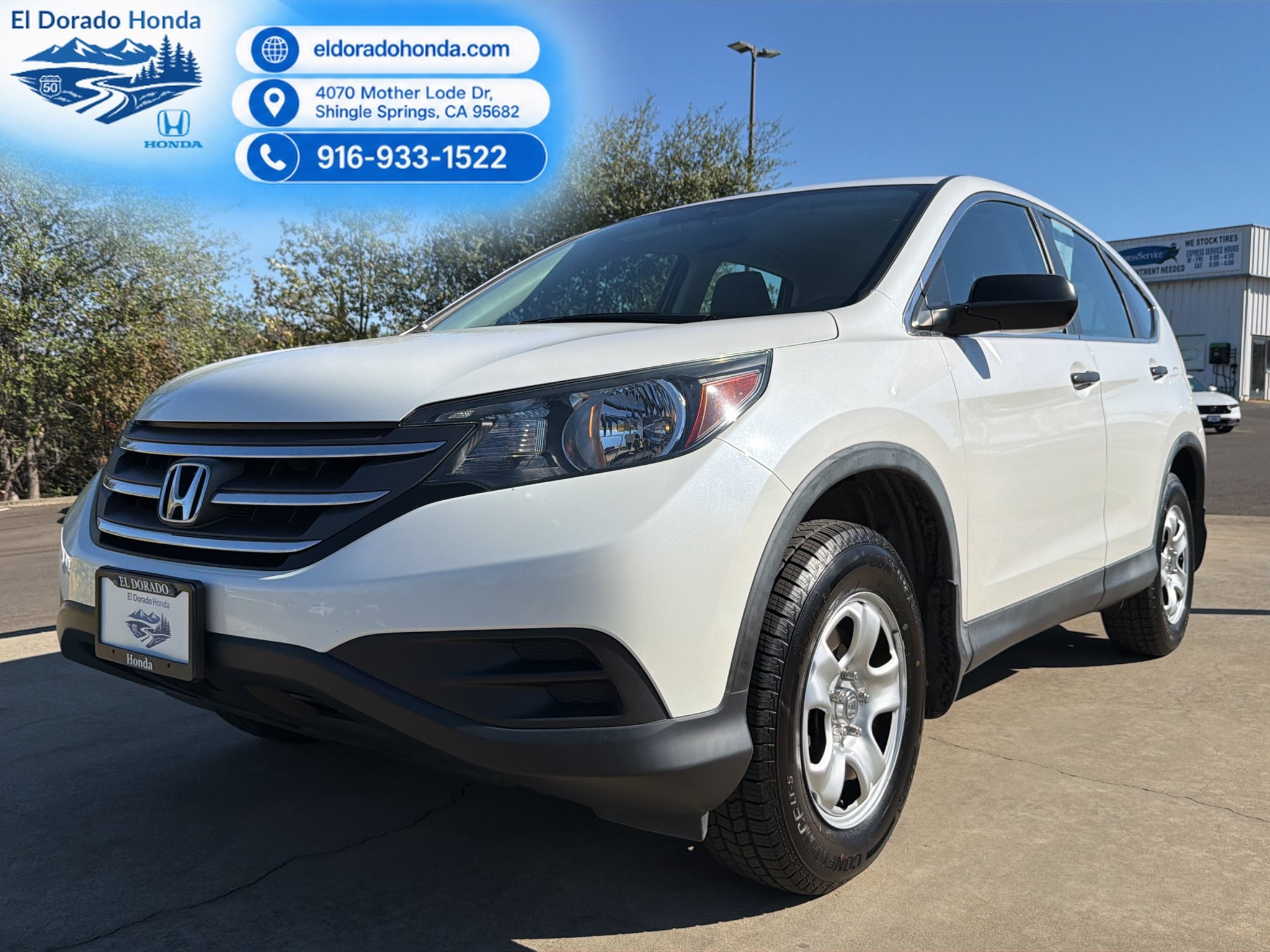 Used 2014 Honda CR-V LX with VIN 5J6RM4H39EL062367 for sale in Shingle Springs, CA