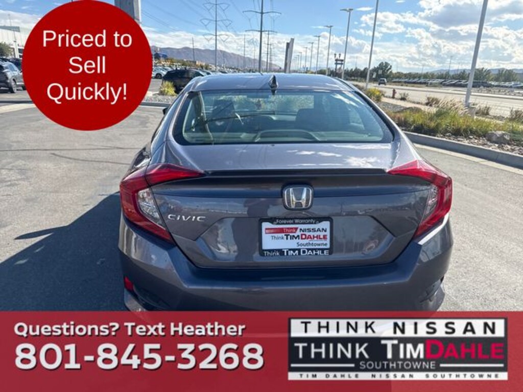 Used 2021 Honda Civic EX Sedan