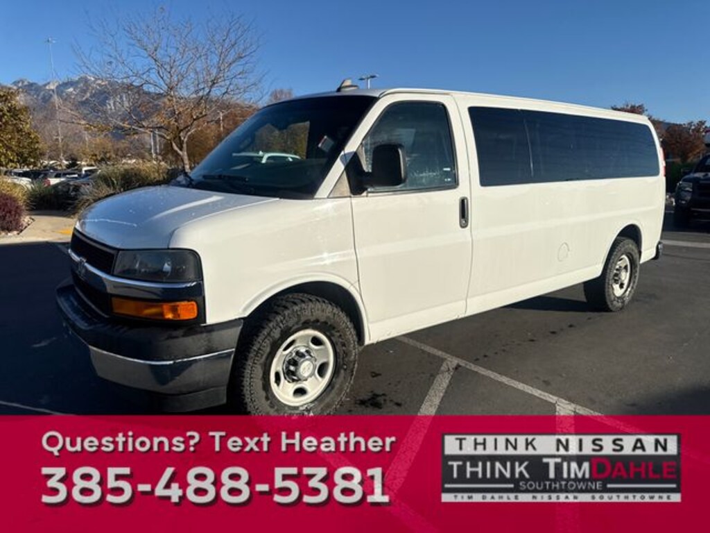 Used 2017 Chevrolet Express 3500 LT Van Extended Passenger Van