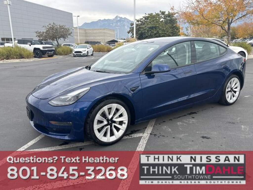 Used 2022 Tesla Model 3 Long Range Sedan