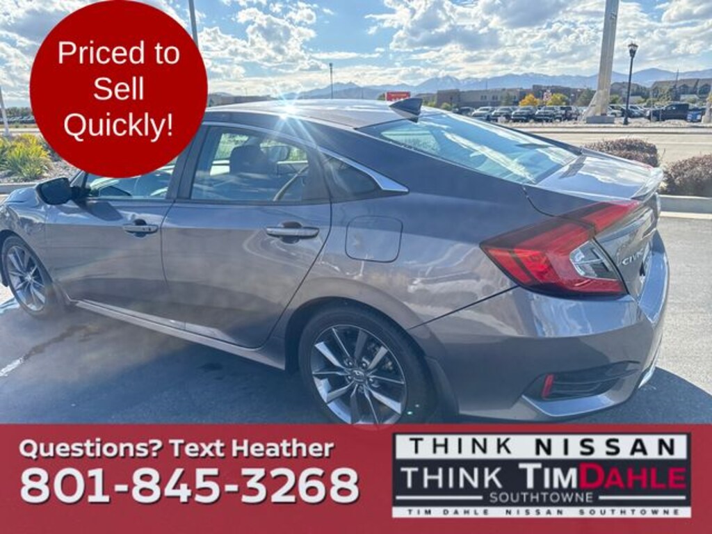 Used 2021 Honda Civic EX Sedan