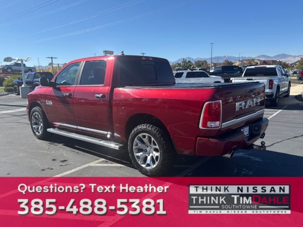 Used 2015 Ram 1500 Longhorn Truck Crew Cab