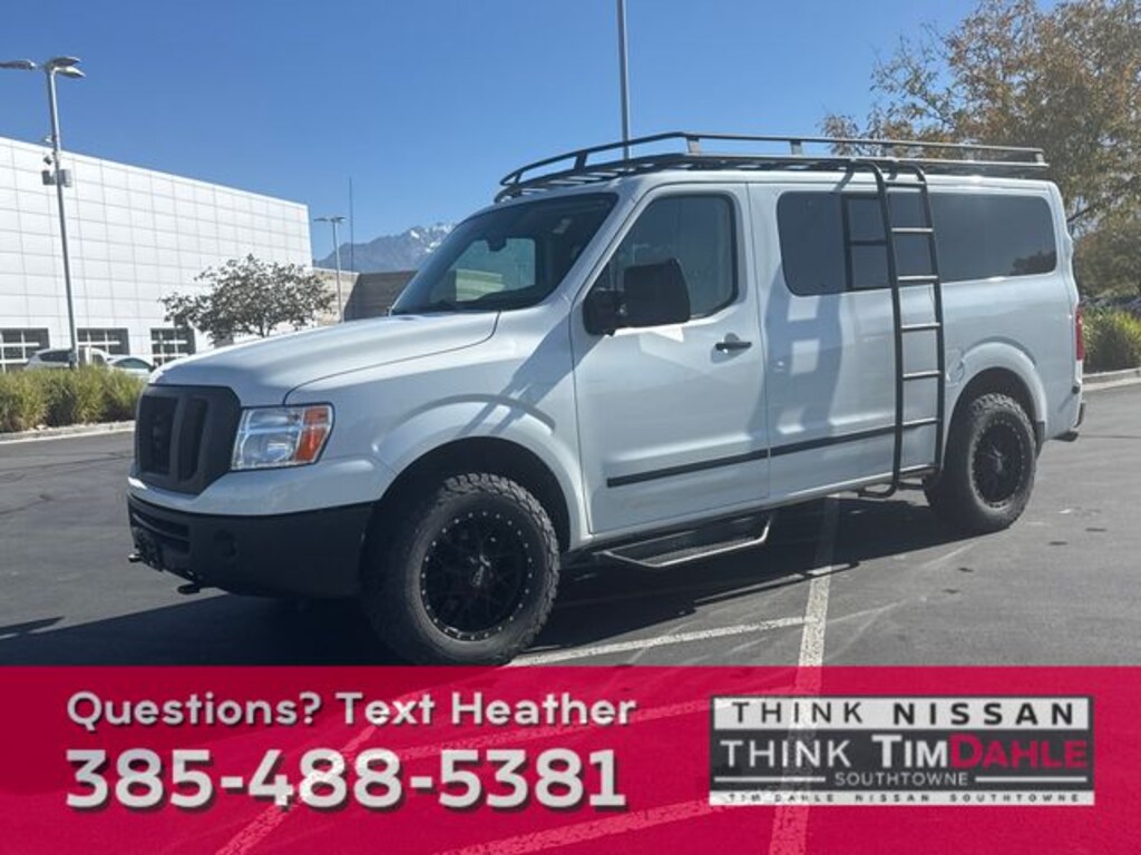 Used 2020 Nissan NV Passenger NV3500 HD SL V8 Van Passenger Van