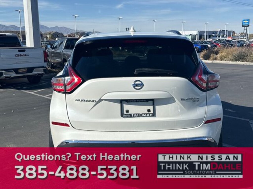 Used 2017 Nissan Murano Platinum SUV