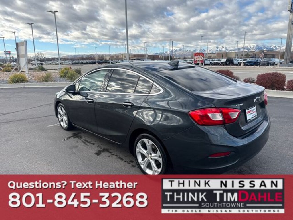 Used 2018 Chevrolet Cruze Premier Auto Sedan