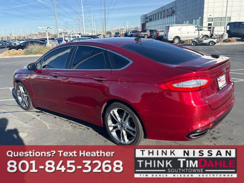 Used 2015 Ford Fusion Titanium Sedan
