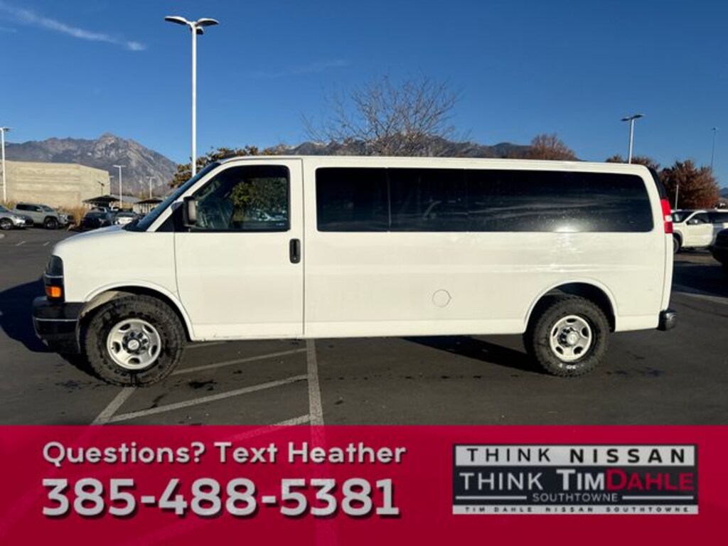 Used 2017 Chevrolet Express 3500 LT Van Extended Passenger Van