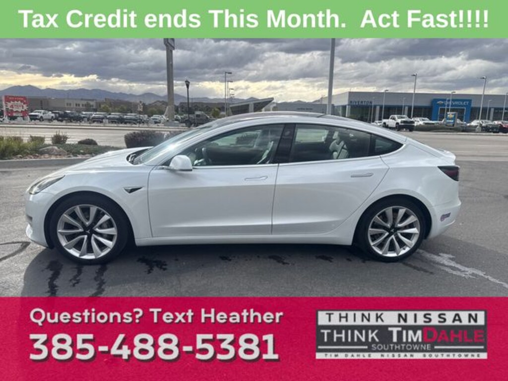 Used 2018 Tesla Model 3 Long Range Sedan
