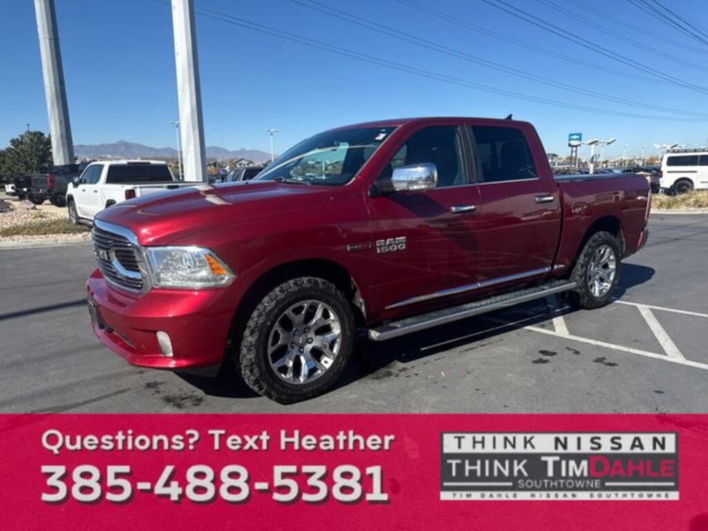 Used 2015 Ram 1500 Longhorn Truck Crew Cab