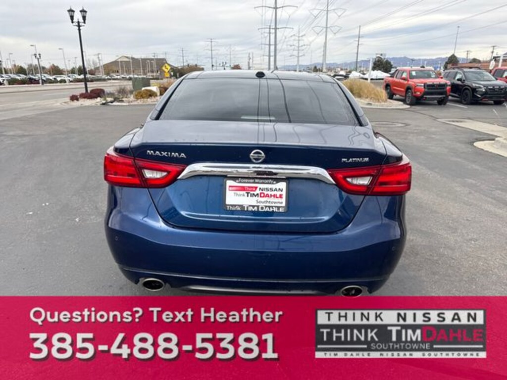 Used 2017 Nissan Maxima 3.5 Platinum Sedan