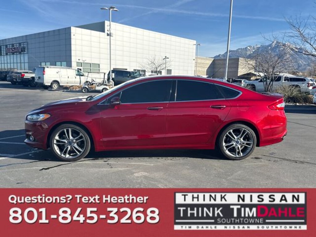 Used 2015 Ford Fusion Titanium Sedan