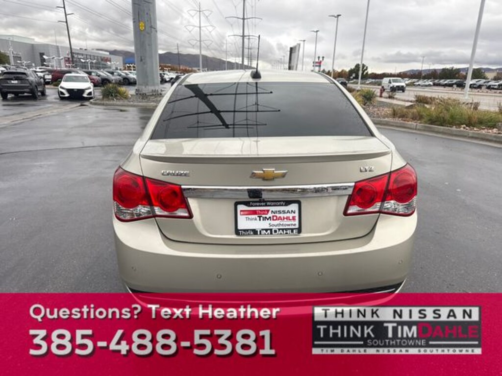 Used 2015 Chevrolet Cruze LTZ Sedan