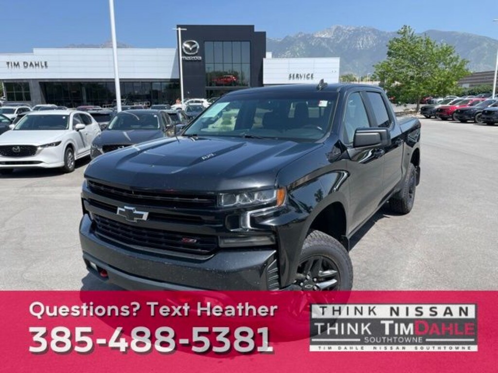 Used 2021 Chevrolet Silverado 1500 LT Trail Boss Truck Crew Cab
