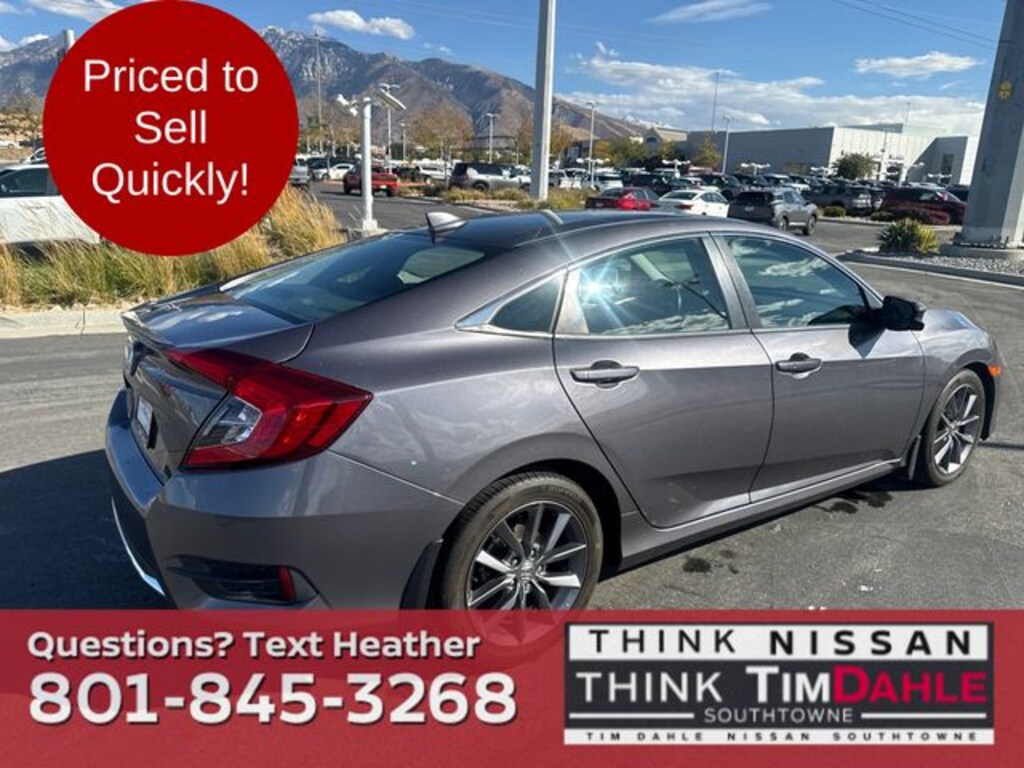 Used 2021 Honda Civic EX Sedan