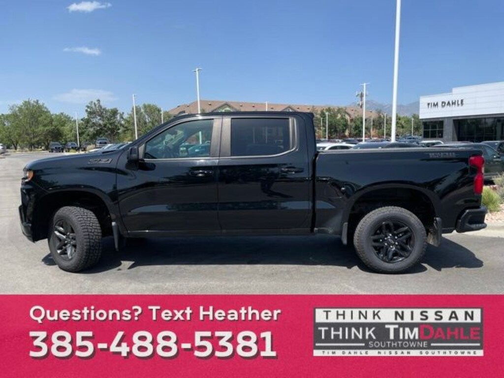 Used 2021 Chevrolet Silverado 1500 LT Trail Boss Truck Crew Cab