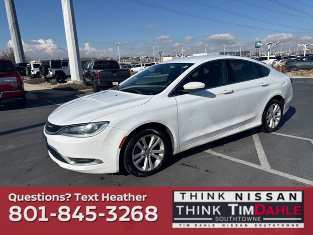 Used 2016 Chrysler 200 Limited Sedan
