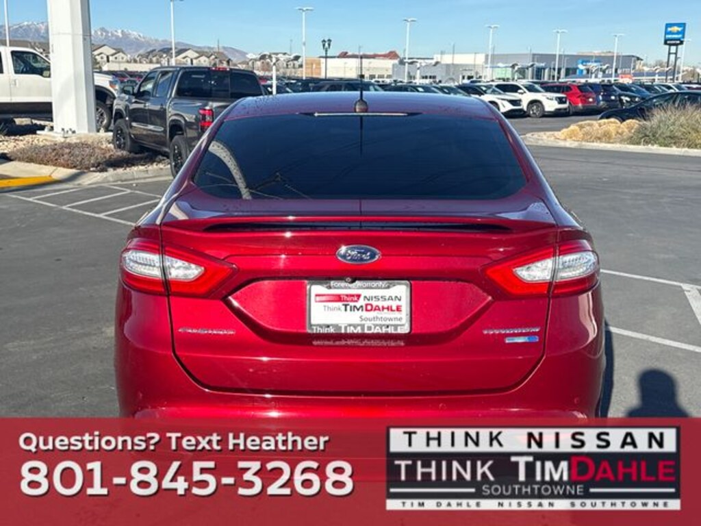 Used 2015 Ford Fusion Titanium Sedan