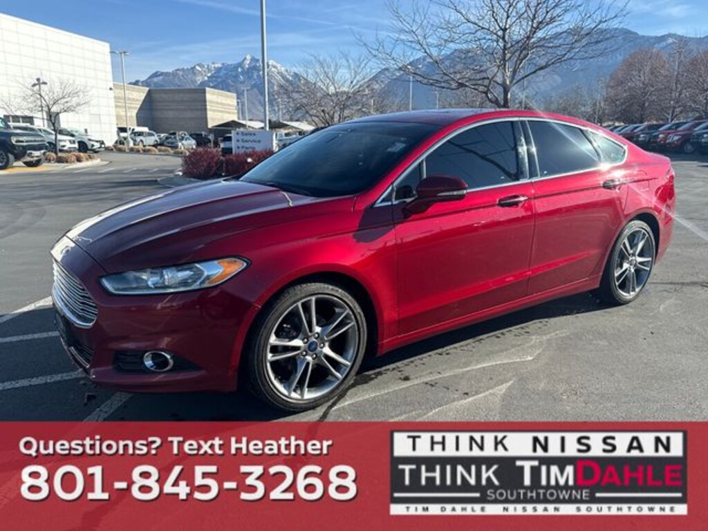 Used 2015 Ford Fusion Titanium Sedan