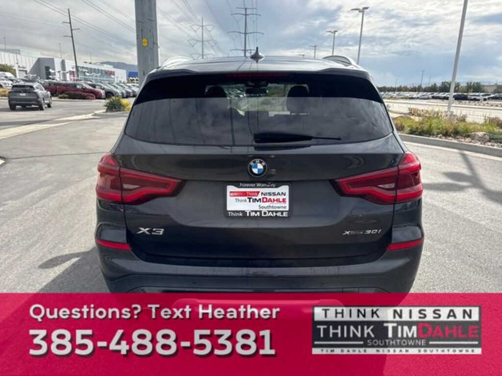 Used 2019 BMW X3 xDrive30i SUV