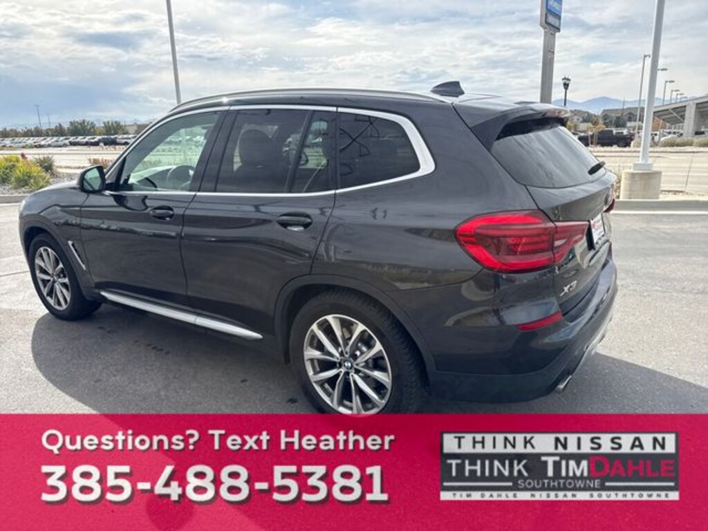 Used 2019 BMW X3 xDrive30i SUV