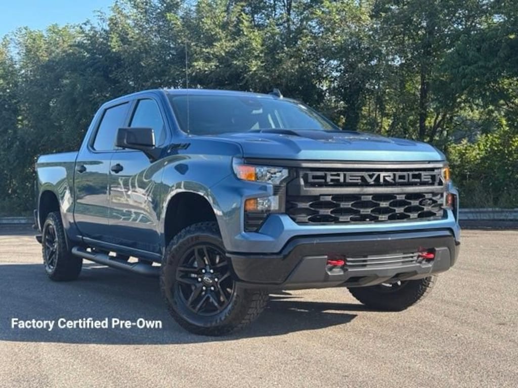 Used 2024 Chevrolet Silverado 1500 Custom Trail Boss Truck