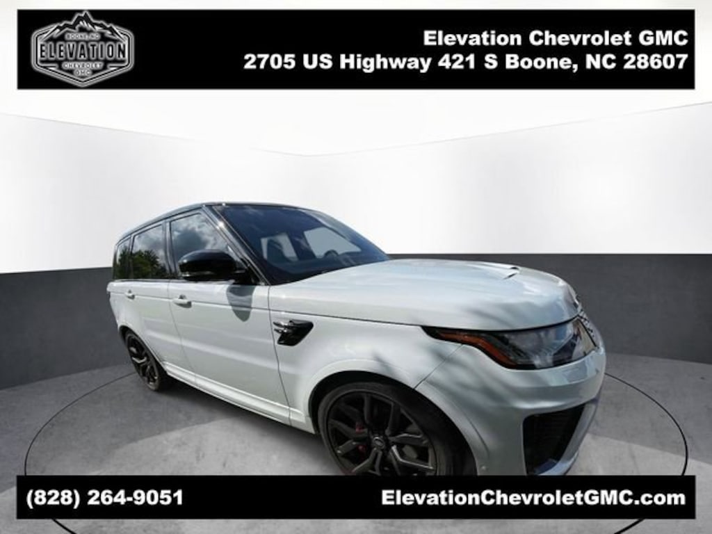 Used 2019 Land Rover Range Rover Sport SVR SUV