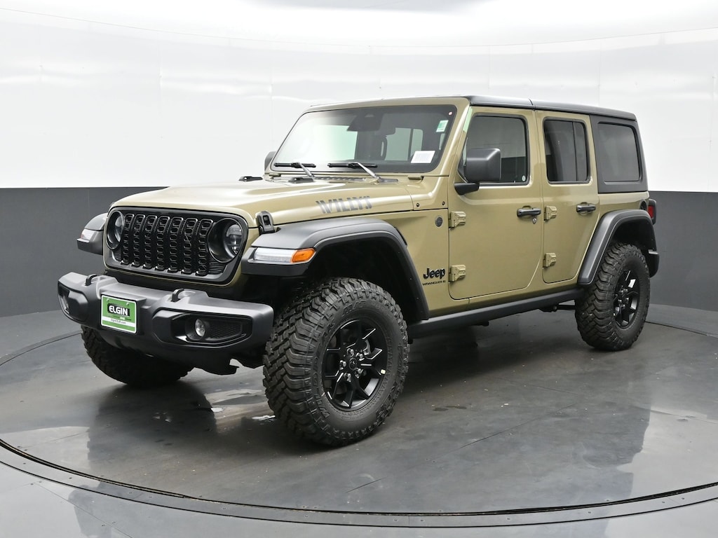 New 2026 Jeep Wrangler 4-DOOR WILLYS Sport Utility