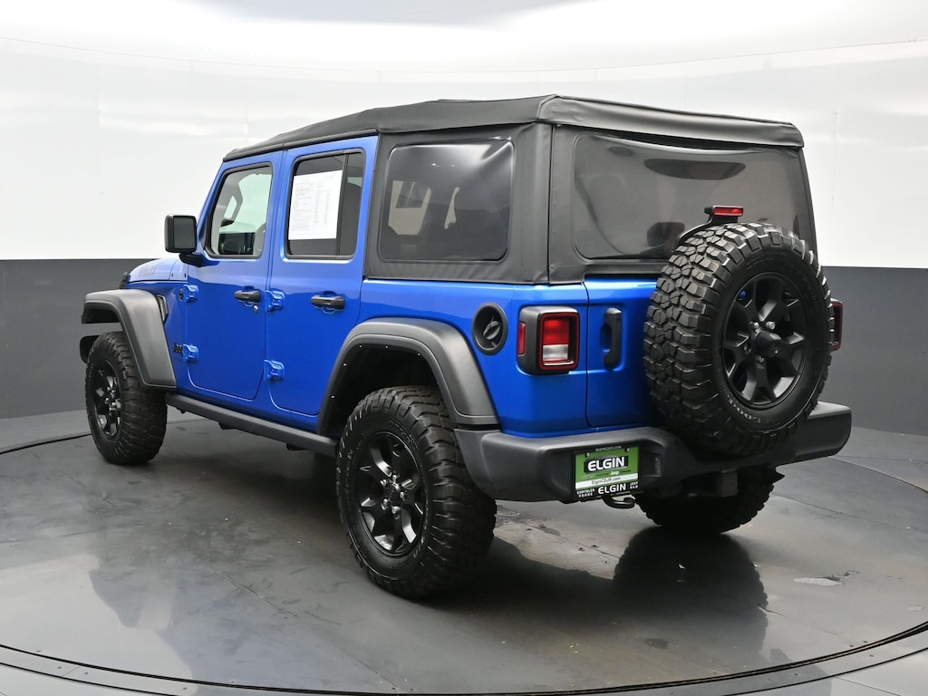 Used 2021 Jeep Wrangler Unlimited Willys Unlimited Willys Sport 4x4