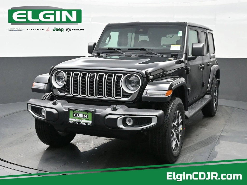 New 2025 Jeep Wrangler 4-DOOR SAHARA Sport Utility