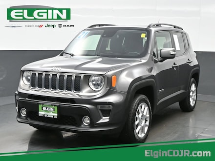 Featured Used 2021 Jeep Renegade B3569 for Sale near Elgin, IL
