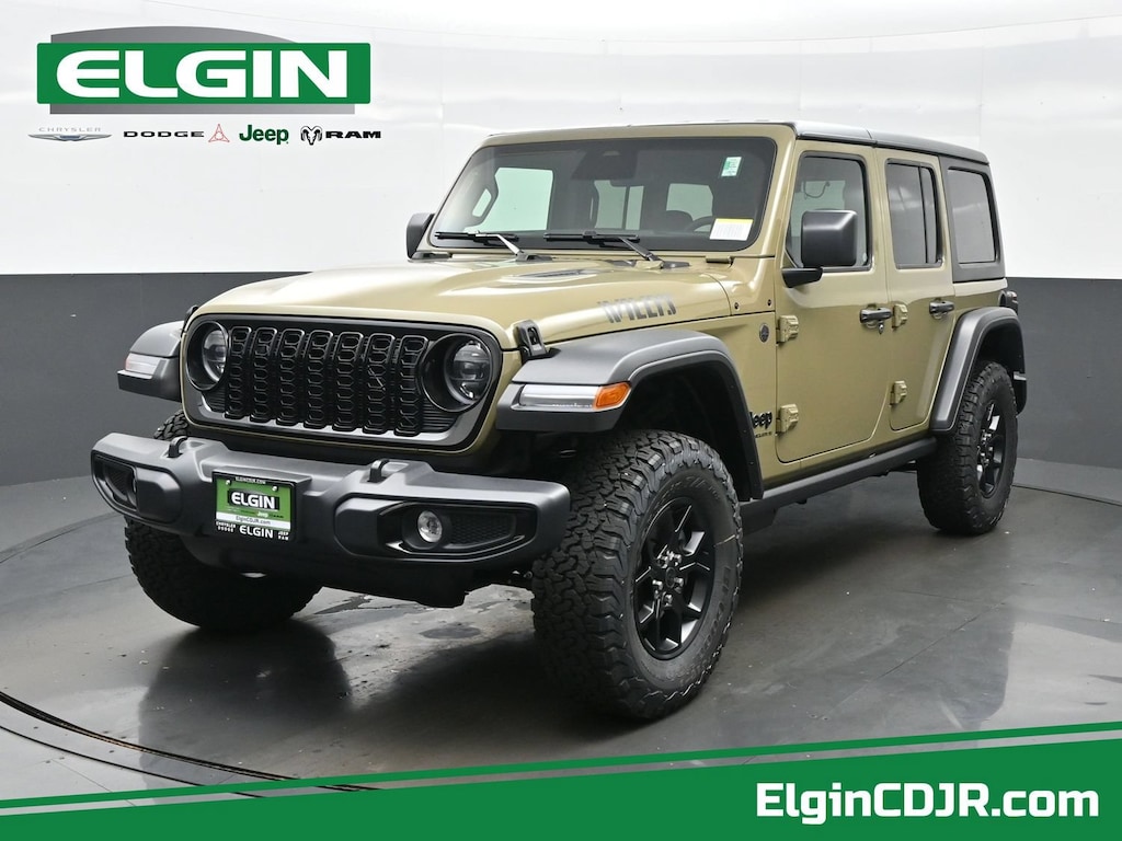 New 2026 Jeep Wrangler 4-DOOR WILLYS Sport Utility