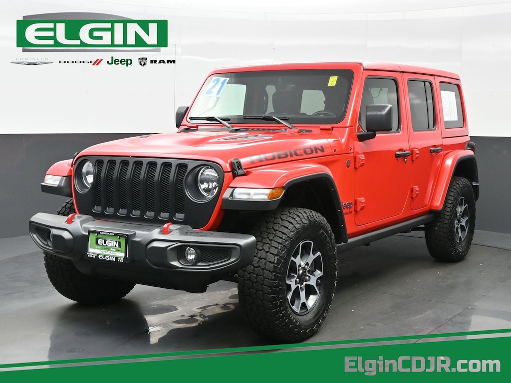 Used 2021 Jeep Wrangler Unlimited Rubicon Unlimited Rubicon 4x4