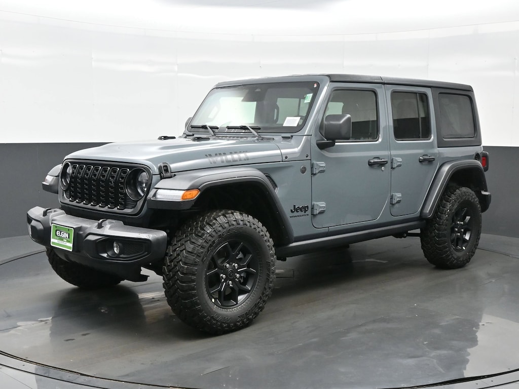 New 2026 Jeep Wrangler 4-DOOR WILLYS Sport Utility