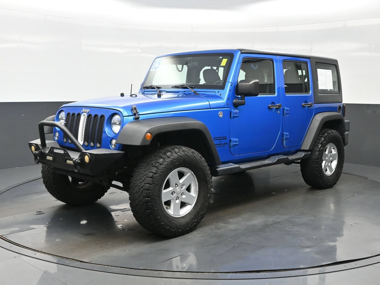 Used 2015 Jeep Wrangler Unlimited Sport with VIN 1C4BJWDGXFL598623 for sale in Streamwood, IL