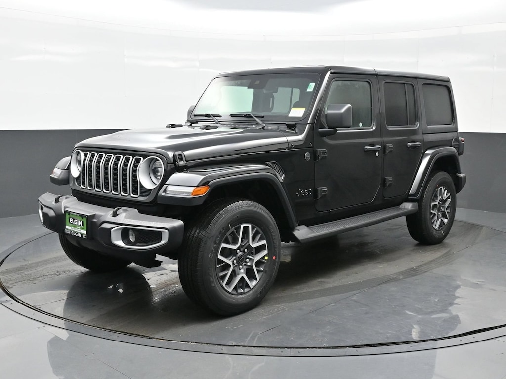 New 2025 Jeep Wrangler 4-DOOR SAHARA Sport Utility