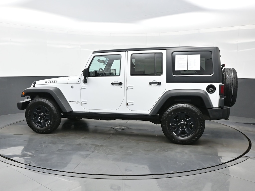 Used 2017 Jeep Wrangler Unlimited Unlimited Willys Willys Wheeler 4x4