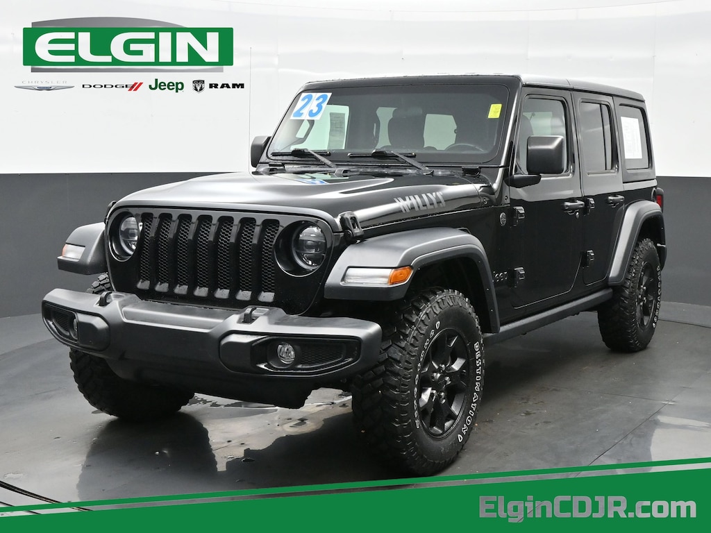 Used 2023 Jeep Wrangler Willys Willys 4x4