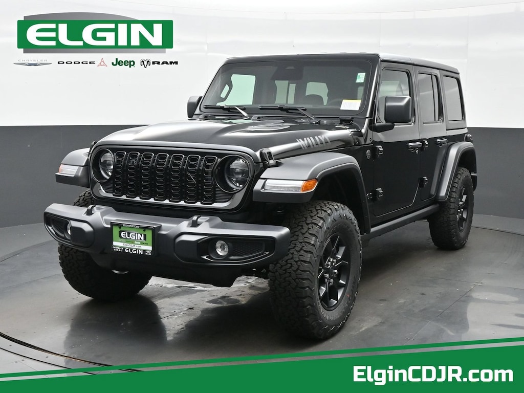 New 2026 Jeep Wrangler 4-DOOR WILLYS Sport Utility