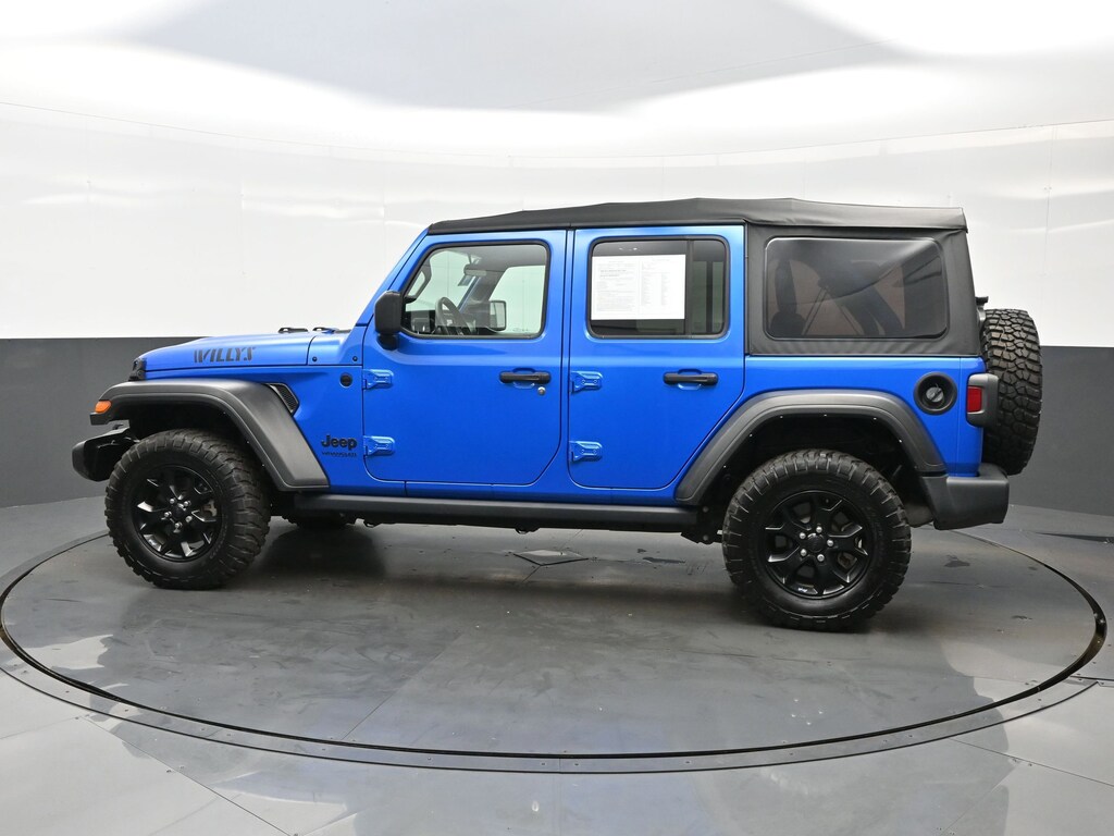 Used 2021 Jeep Wrangler Unlimited Willys Unlimited Willys Sport 4x4